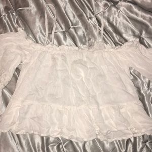 Wet seal crop top